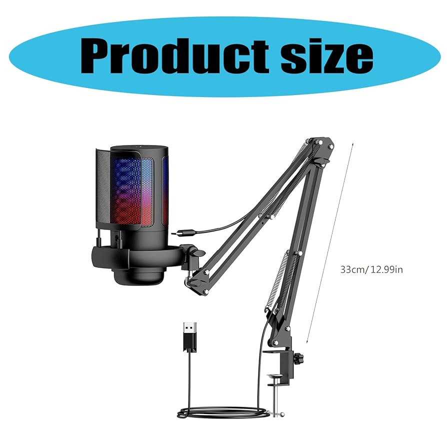 コンデンサーマイク ゲーミングマイク 卓上マイク 192kHz/24bit Amazon.co.jp: コンデンサーマイク USBマイク ゲーミングマイク